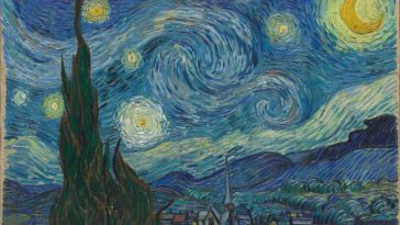 Tabloul ‘Noaptea înstelată’ de Van Gogh reprezintă cerul așa cum arăta la 22 iulie 1889 (studiu)