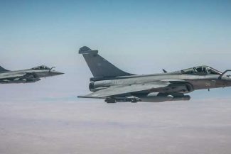 Forțele aeriene franceze și britanice au desfășurat, pentru prima dată, un exercițiu nuclear comun