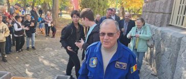 Arad: Expoziție aniversară dedicată celor 45 de ani de la zborul în spațiu al lui Dumitru Prunariu