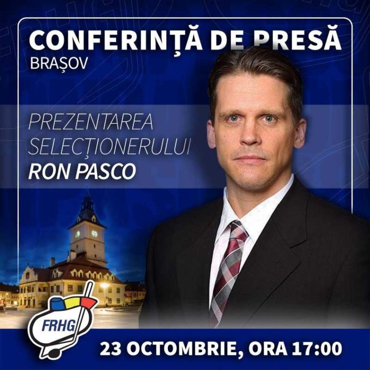 VIDEO Hochei: Canadianul Ron Pasco, prezentat oficial ca selecționer al României – Scopul meu e să contribui la reușitele naționalei
