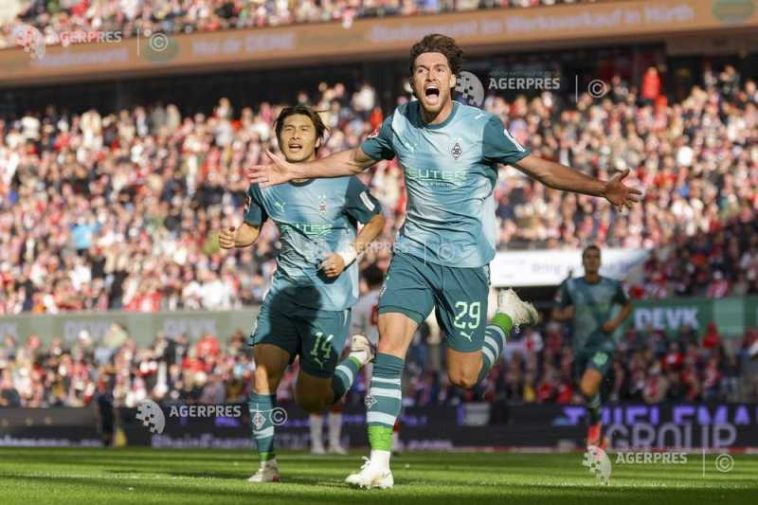 Fotbal: Borussia Moenchengladbach, învingătoare pe terenul formației VfB Stuttgart (3-2), în Bundesliga