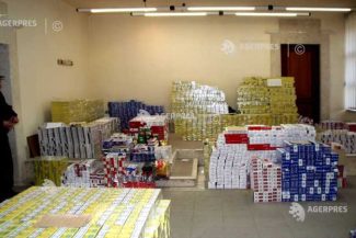 Aproape 10 tone de tutun și peste 70 milioane de țigări, capturate de polițiști în primele nouă luni ale anului