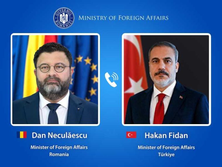 Dan Neculăescu, discuții cu omologul turc pe tema securității la Marea Neagră