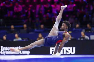 Gimnastică artistică: Americanul Frederick Richard, campion mondial la sol