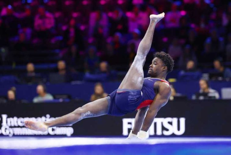 Gimnastică artistică: Americanul Frederick Richard, campion mondial la sol