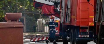 Teleorman: Explozie urmată de incendiu într-o locuință din Roșiorii de Vede; două persoane au suferit arsuri