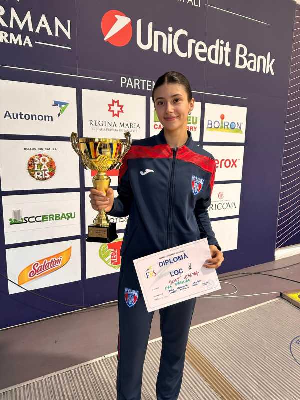 Scrimă: Emma Șonț a câștigat Cupa României la spadă