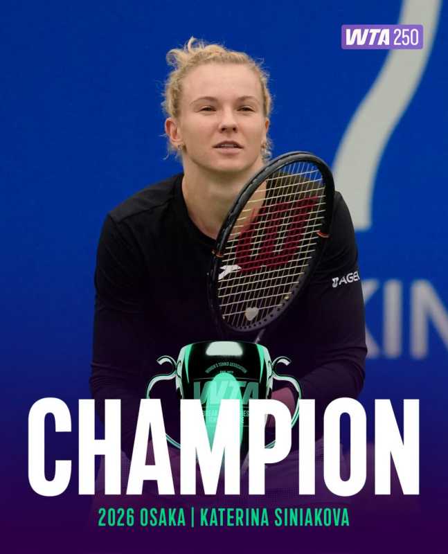 VIDEO Tenis: Katerina Siniakova a câștigat turneul WTA de la Osaka