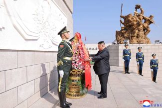 Kim Jong Un a efectuat o deplasare de o zi în China, pentru o vizită la un memorial de război