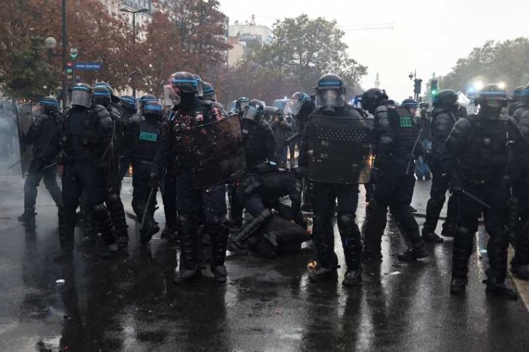 Manifestație la Paris: 142 de rețineri, anunță poliția