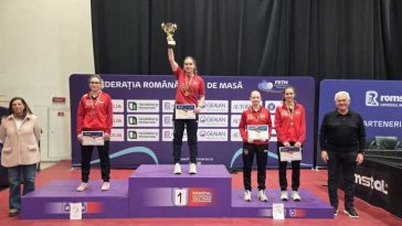 Tenis de masă: Elena Zaharia și Alin Spelbuș au câștigat Cupa României