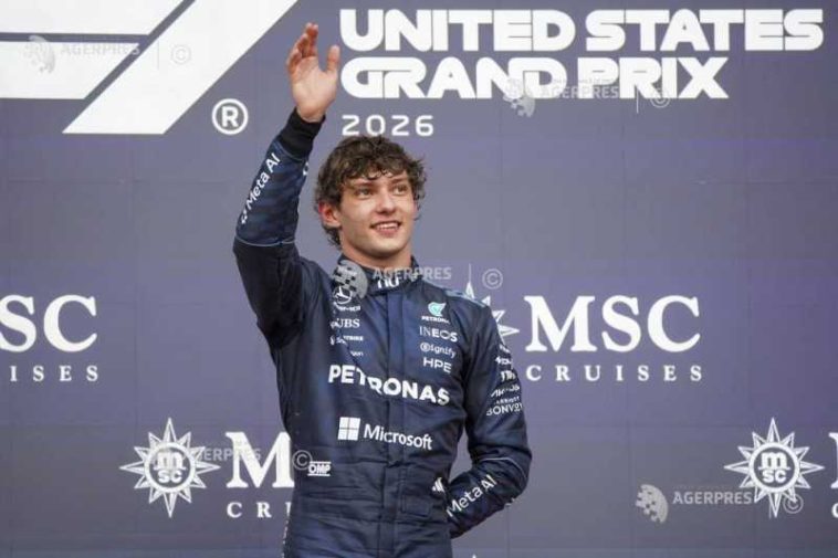 Auto: F1 – Kimi Antonelli (Mercedes), învingător în Marele Premiu al SUA și tot mai aproape de titlul mondial