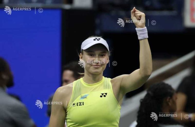 Tenis: Elena Rîbakina și-a consolidat poziția de lider în clasamentul WTA