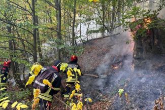 Caraș-Severin: Incendiul din Parcul Național Domogled și zona Topleț, lichidat; peste 2.200 de hectare, afectate