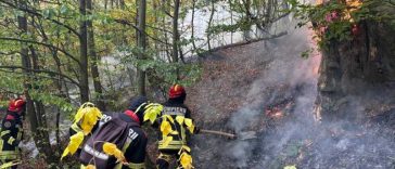 Caraș-Severin: Incendiul din Parcul Național Domogled și zona Topleț, lichidat; peste 2.200 de hectare, afectate