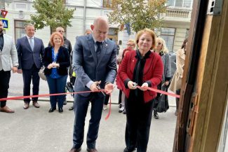 Brăila: Ambasadoarea Republicii Albania a inaugurat Centrul Cultural Albanez de la Dunărea de Jos