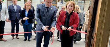Brăila: Ambasadoarea Republicii Albania a inaugurat Centrul Cultural Albanez de la Dunărea de Jos