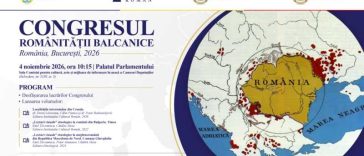 Congresul Românității Balcanice – pe 4 noiembrie, la Parlament