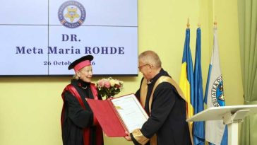 Bihor: Dr. Meta Maria Rohde, Doctor Honoris Causa al Universității din Oradea
