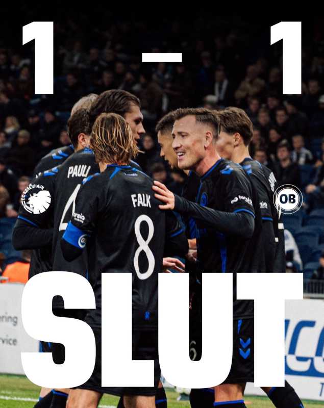 Fotbal: FC Copenhaga a remizat cu Odense, în campionatul Danemarcei