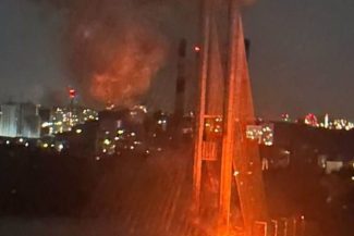 VIDEO #Ucraina: Un pod important din Kiev, lovit într-un atac rusesc (primar)