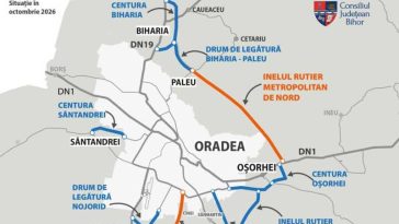 Bihor: CJ a anunțat câștigătorul licitației pentru studiul de fezabilitate al viitorului inel metroplitan de nord