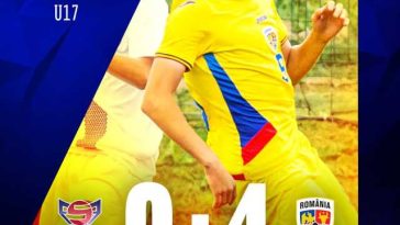 Fotbal: România a debutat cu o victorie clară în preliminariile Campionatului European U17, 4-0 cu Feroe