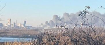 #Ucraina a atacat din nou cu drone un combinat chimic rusesc