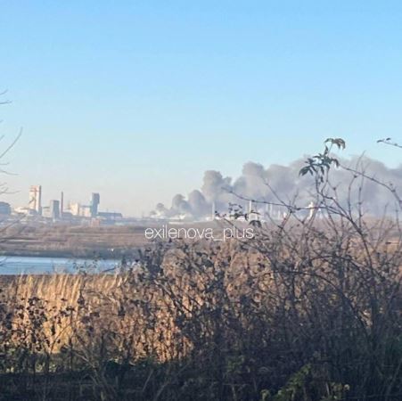 #Ucraina a atacat din nou cu drone un combinat chimic rusesc