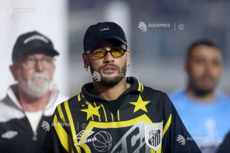 Fotbal: Atacantul Neymar (Santos FC), suspendat două etape în baza ‘legii Vinicius’