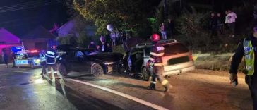 Sibiu: Cinci persoane implicate într-un accident la Șeica Mare; traficul pe DN 14, blocat total