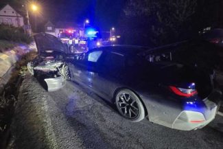 Sibiu: Doi bărbați, răniți în accidentul pe DN 14, la Șeica Mare