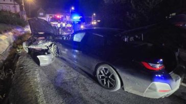 Sibiu: Doi bărbați, răniți în accidentul pe DN 14, la Șeica Mare