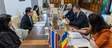 Ciprian Ciucu și ambasadorul Thailandei au discutat despre potențiale programe educaționale în comun