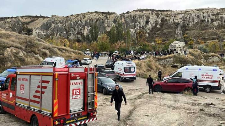 UPDATE Doi morți după o alunecare de teren produsă de ploile abundente în Capadocia, Turcia