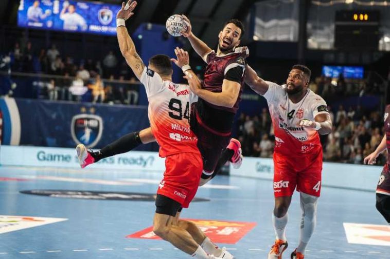 VIDEO Handbal masculin: CS Dinamo București a câștigat la Montpellier și s-a calificat în grupele principale ale Ligii Campionilor