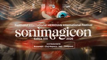 Festivalul Internațional ‘Meridian’, în perioada 2 – 8 noiembrie; se deschide luni, la Opera Națională București, cu concertul multimedia ‘Vortex’