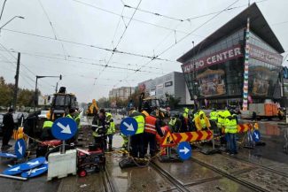 PMB: Lucrări de modernizare a intersecției Calea Rahovei-Șoseaua Progresul; trasee de tramvai, modificate până duminică inclusiv