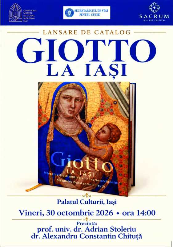 Iași: Albumul ‘Giotto la Iași’, lansat la Palatul Culturii