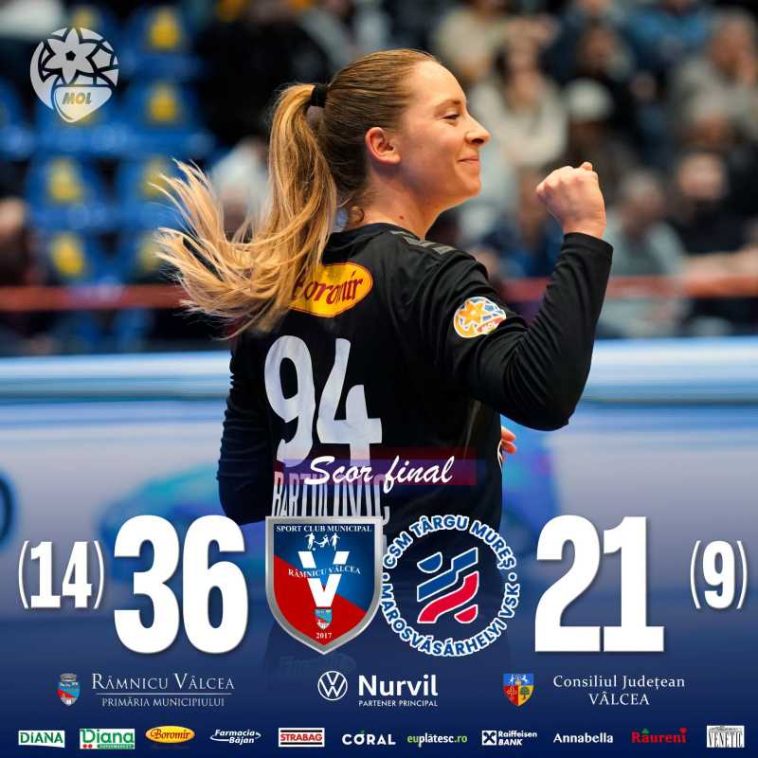 Handbal feminin: Victorie clară pentru SCM Râmnicu Vâlcea, în Liga Națională