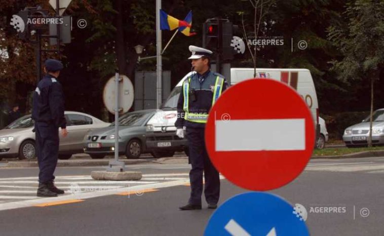 Restricții de circulație în weekend, pentru desfășurarea a două adunări publice și a unui concurs de alergare