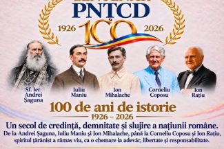 PNȚCD a marcat 100 de ani de la fuziunea dintre Partidul Național Român și Partidul Țărănesc