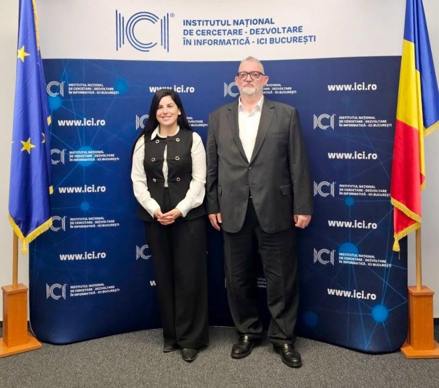 Întâlnire la ICI București între Adrian-Victor Vevera și Stav Cohen, pe teme de tehnologie și cooperare româno-israeliană