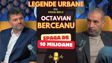 Octavian Berceanu discutând despre poluare și politică în emisiunea Legende urbane