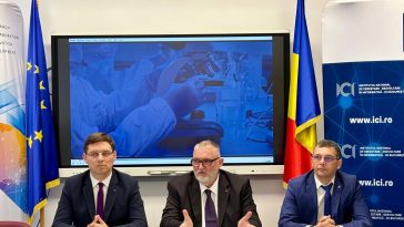 Adrian-Victor Vevera, directorul general ICI București, prezintă RO AI Factory la reuniunea de kick-off din 5 octombrie 2026