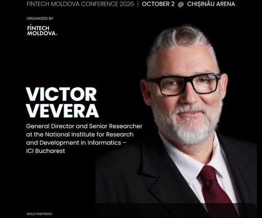 Adrian-Victor Vevera, directorul ICI București, la Fintech Moldova Conference 2026
