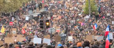 Violenţe în Paris pe timpul nopţii, după proteste în mare parte paşnice care au avut loc în toată Franţa / Ciocniri între forţele de ordine şi protestatari în mai multe oraşe / Proteste în Belgia, Albania, Spania şi mai multe oraşe din Italia