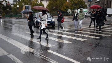 Cod galben de ploi însemnate cantitativ în Muntenia, sud-estul Olteniei și Carpații de Curbură