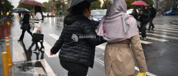 Vreme închisă și rece, cu ploi moderate cantitativ în București, în weekend