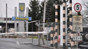 Suceava/Timpii de așteptare pentru camioanele care ies din România spre Ucraina, prin Siret, în creștere